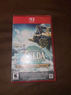 Zelda Tears of the Kingdom Nintendo Switch 2 Edition sealed