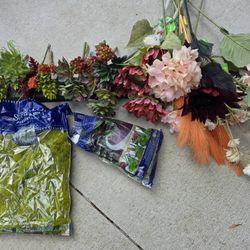 Silk Flowers & Succulents 