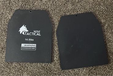 Wolf Tactical 14.5 lbs Weighted Plates Pair