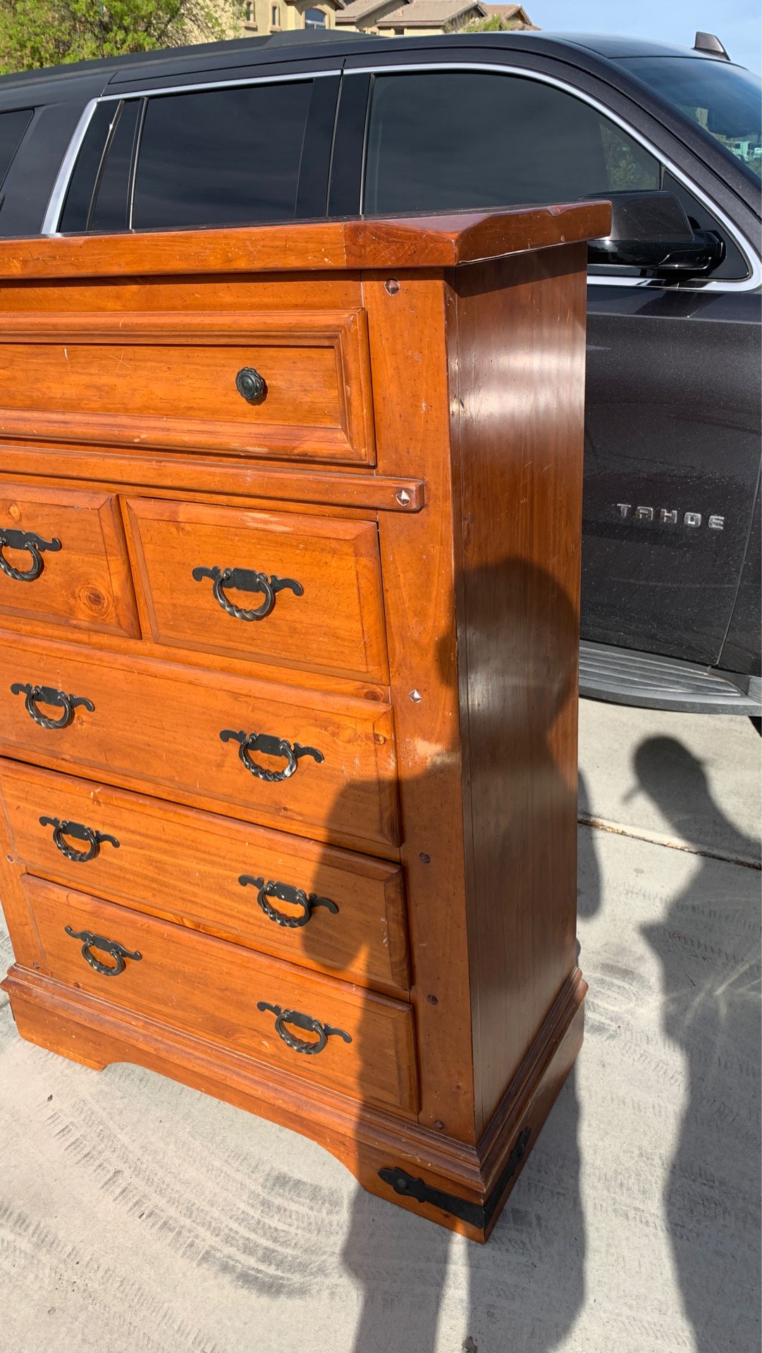 Real wood dresser for Sale in Tucson, AZ OfferUp