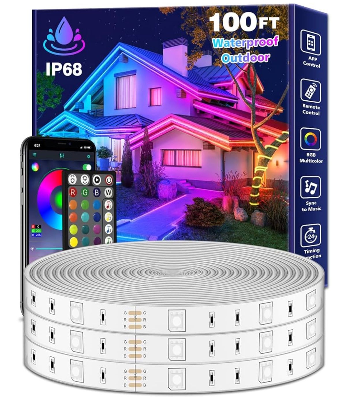 Outdoor Waterproof Led Strip Lights