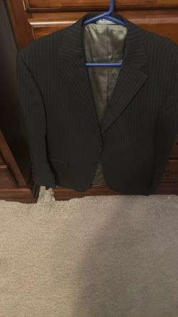 Oscar De La Renta Stripped Business Suit 