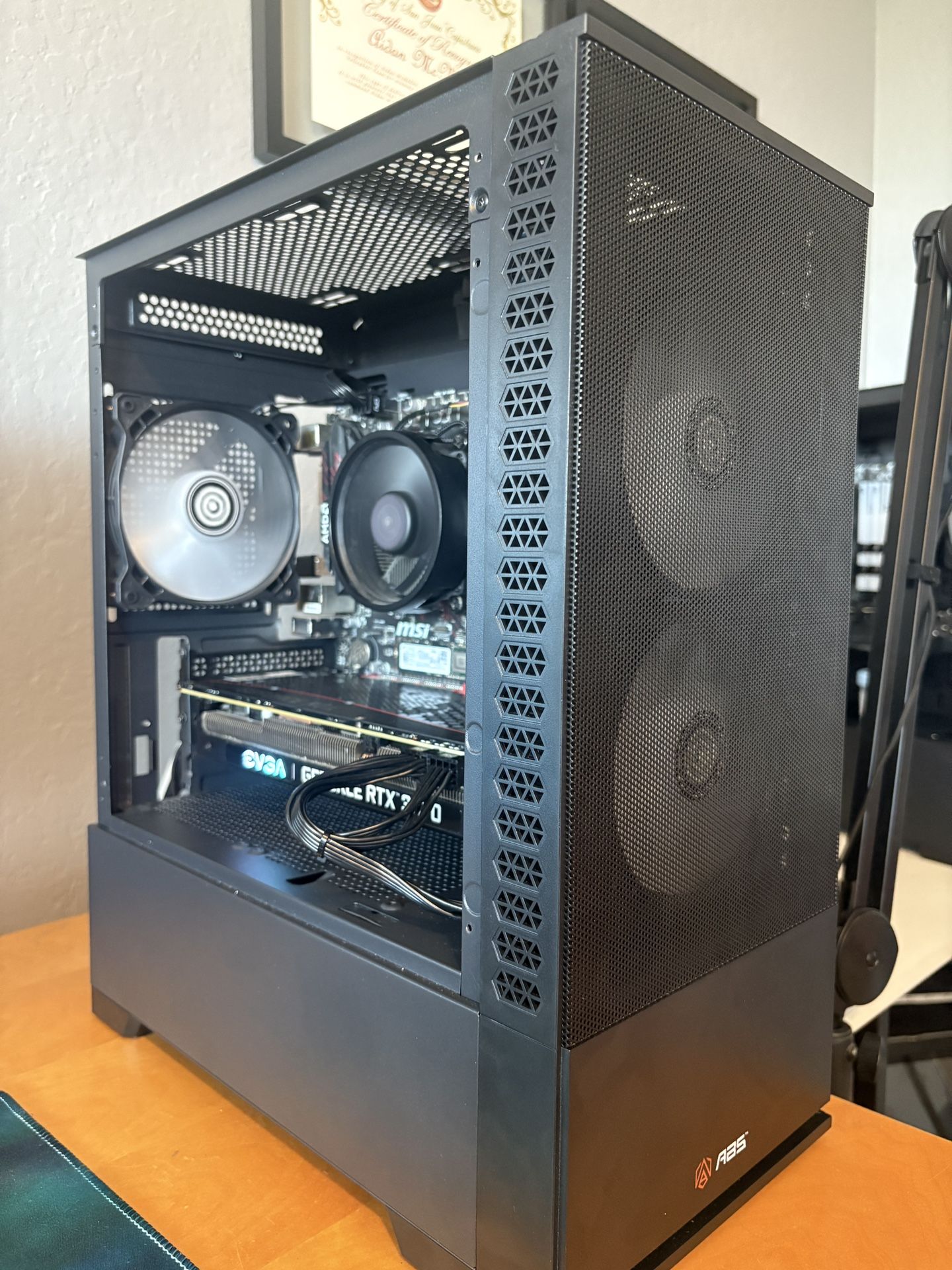 Zero RGB Clean Minimal Gaming PC Custom Built Quiet Computer