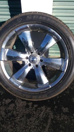 22' chrome wheels
