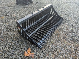 64" Skid Steer or Tractor Rock Bucket
