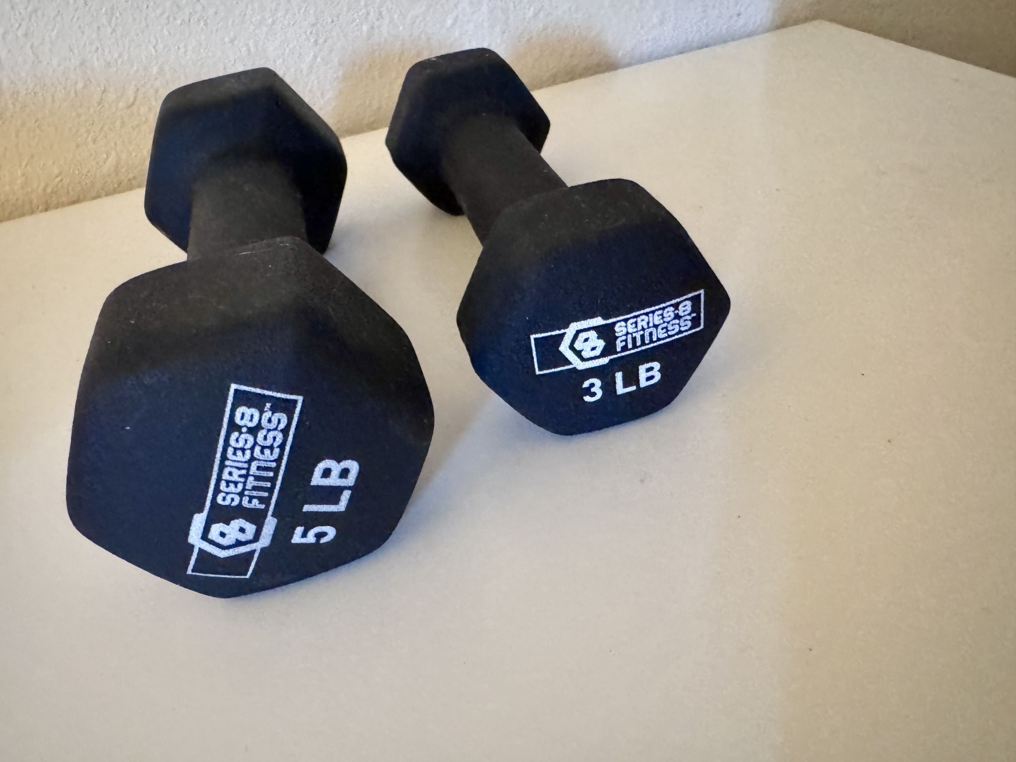 Series 8 Fitness Dumbbells only one each Weights Gym