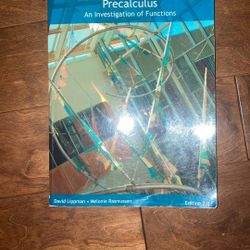 Precalculus Textbook 