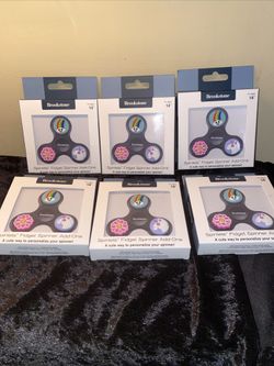 Lots (6) Brookstone Spinlets Fidget Spinner ADD ONs