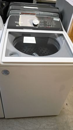 Top load removable agitator oversized washing great