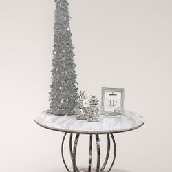 Round MARBLE design DINING TABLE 😍😍