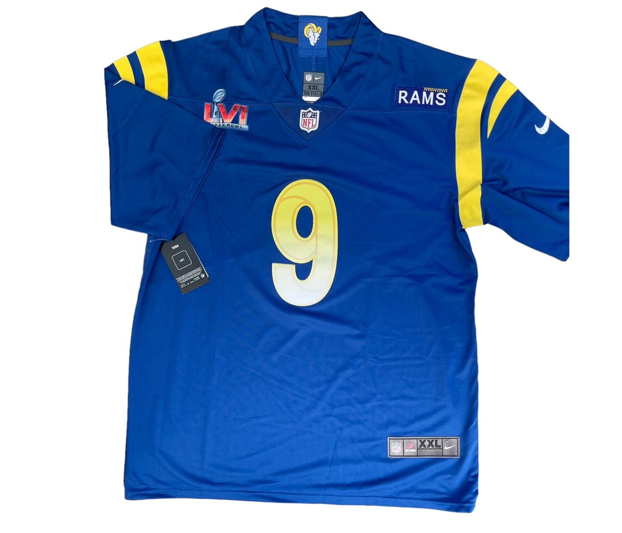 Nike NFL Los Angeles Rams Matthew Stafford #9 Jersey New With Tags XXL