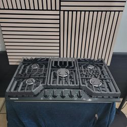 Brand New Gas Stove tabletop Hub cooktop, Built-in Gas propane - 5 burner gas stove - 36inches stove range, cutout 36inches gas stove, New Black 36inc