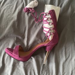 Dark Purple Heels 