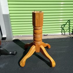 40 In Tall Claw Foot Table Pedestal 30 Firm