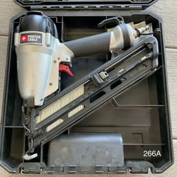 Porter Cable Finish Nailer in Case Very Clean