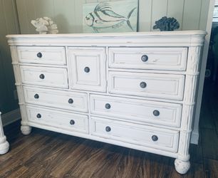Chalk painted dresser