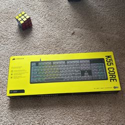 Corsair RGB gaming keyboard