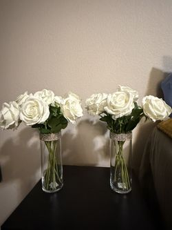 White Rose Flower Arrangements 
