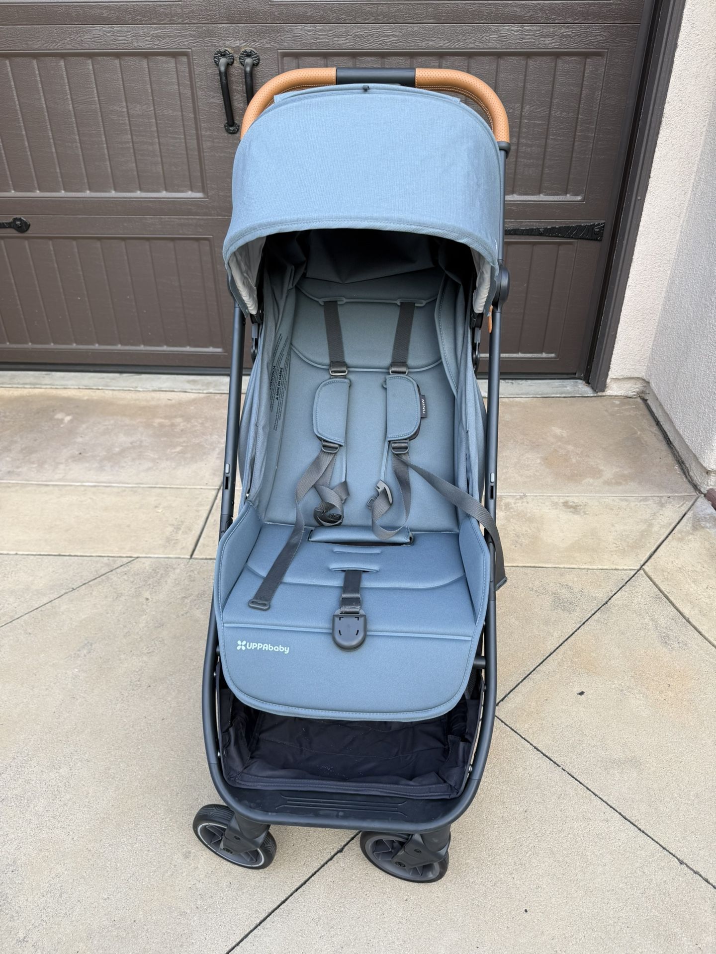 UPPAbaby Minu V3 Travel Stroller Dillan/Stone blue 