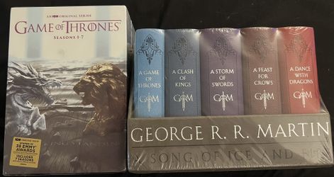 Game Of Throne’s Collectors Book And Dvd Set
