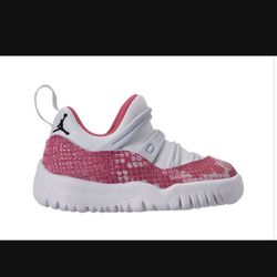 Air Jordan 11 Retro Little Flex TD 'Pink Snakeskin'