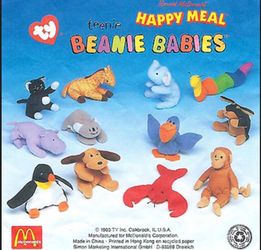 VINTAGE TY Beanie Babie McDonald’s Plush