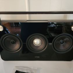 TDK 3 Speaker Rare Boombox 