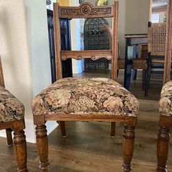 4 Antique Dining Chairs