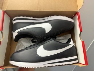 Black and White Nike Cortez