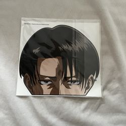 Attack On Titan Levi Ackerman Car Decal Peeker Sticker 
