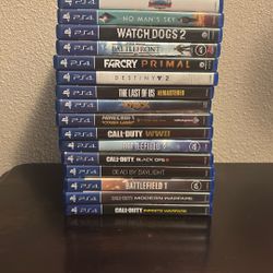 PS4 Games $10 Each