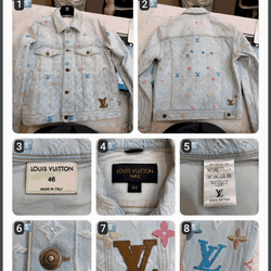 Louis Vuitton x Tyler the Creator Denim Jean Jacket – Rare 🔥