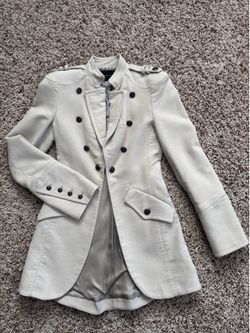 Zara Paris women’s military jacket size US XS