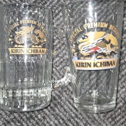 Kirin Ichiban Pints And Mugs 10 Pints 5 Mugs