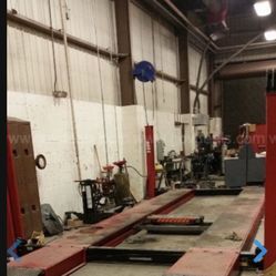 GRAY 4 Post Truck/bus Lift 27,000 Lb Capacity 