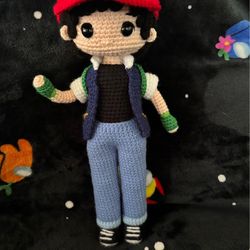 Pokémon crochet doll ash