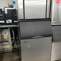 USED ICE-O-MATIC 550 Lb Ice Maker With Bin 115 V