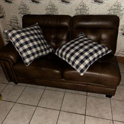 Leather Couch 
