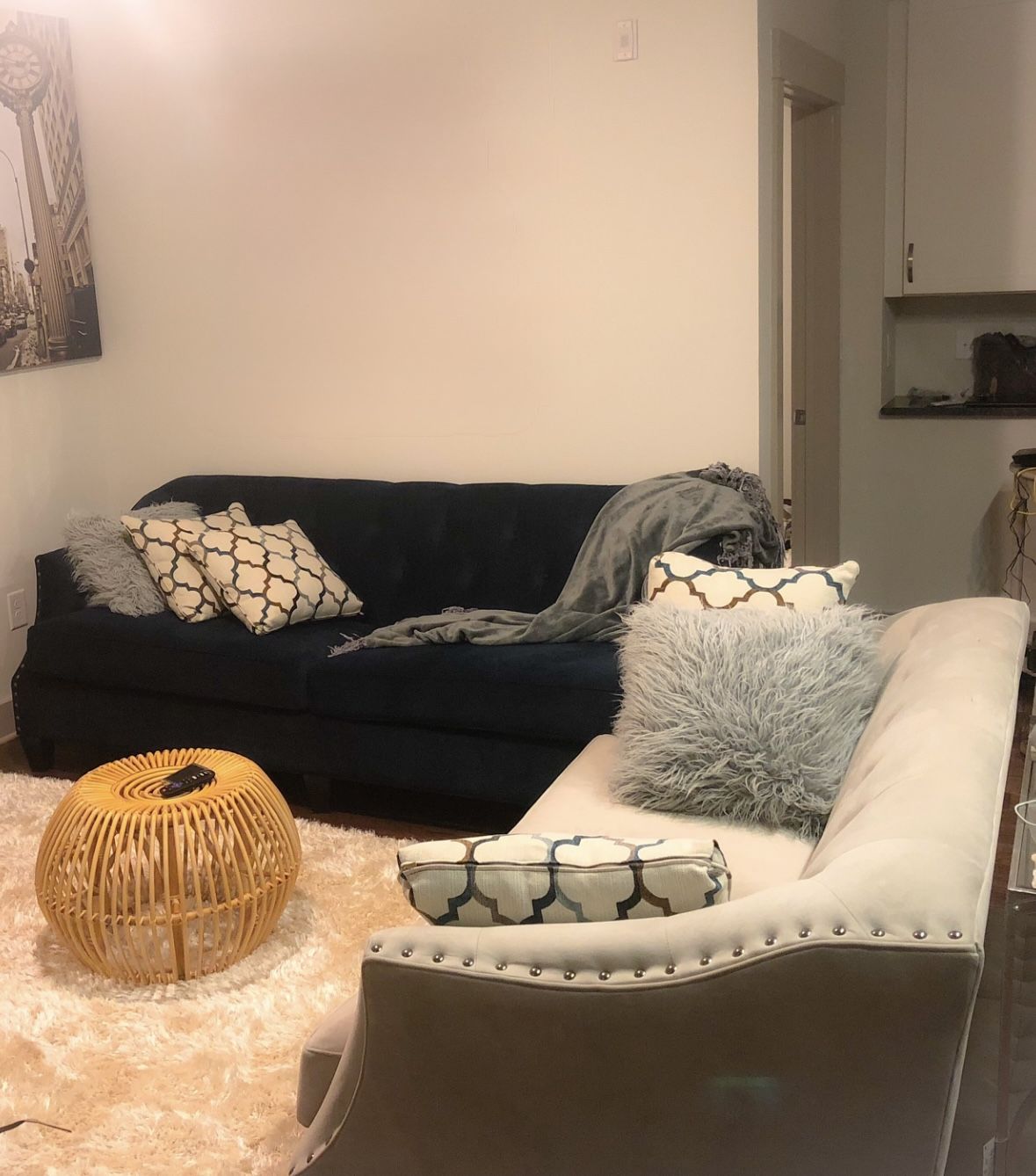 Stylish 2-Piece Sofa & Loveseat Set – $700 