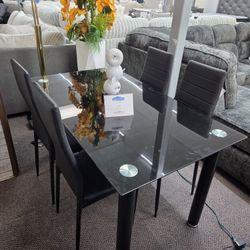 🍀🍀 Dining Room Set 5-Pcs 