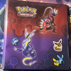 Pokémon Card Binder With 101 Cards