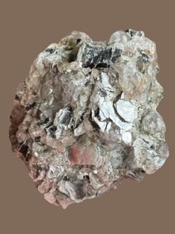 Mica, Quartz, and Phlogopite (Mica Crystal) Specimen. Rocks Minerals Crystals Gemstones