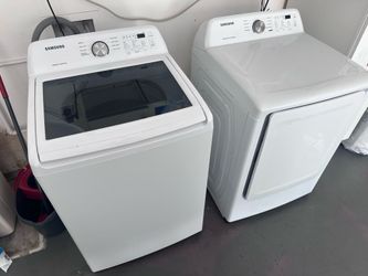 Washer and Gas Dryer