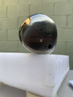 Great big Bertha to 415 10° driver