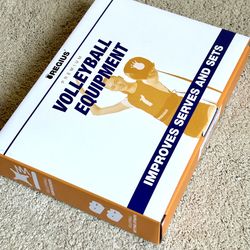 Open Box, Unused Regius Volleyball Training Equipment 3.0 - Premium Solo Trainer, Perfect for Beginners Practicing Serving, Setting and Spiking 