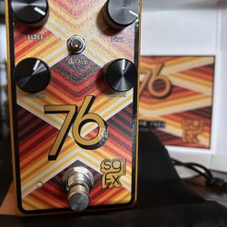 Guitar Pedal- SolidGoldFX  76 Octave Fuzz 