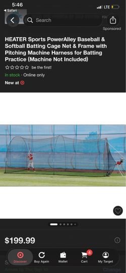Power Alley Batting Cage