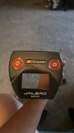 Oworks black jailbird mini golf putter