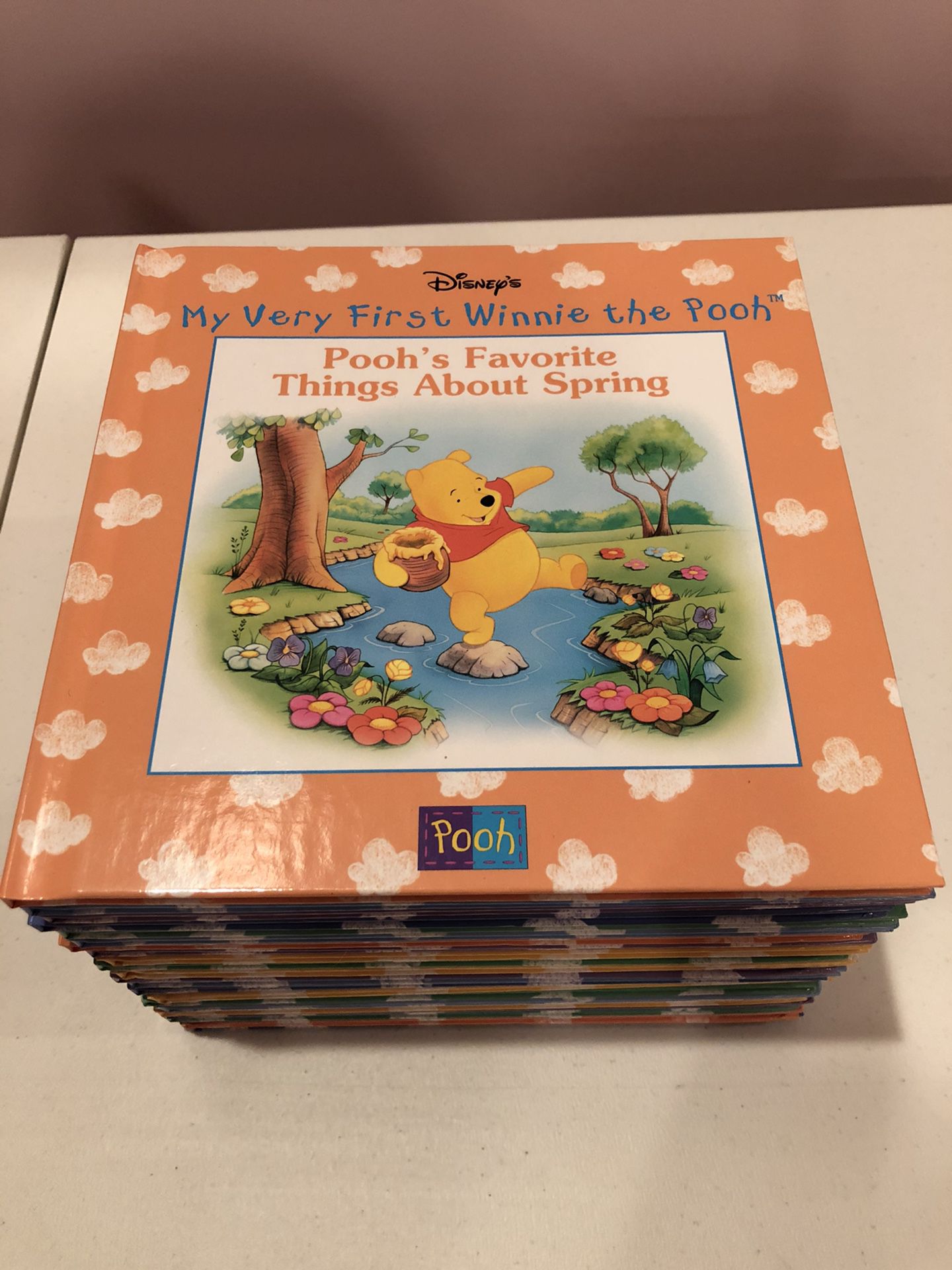 22 books from Disney’s “My Very First Winnie The Pooh” book series