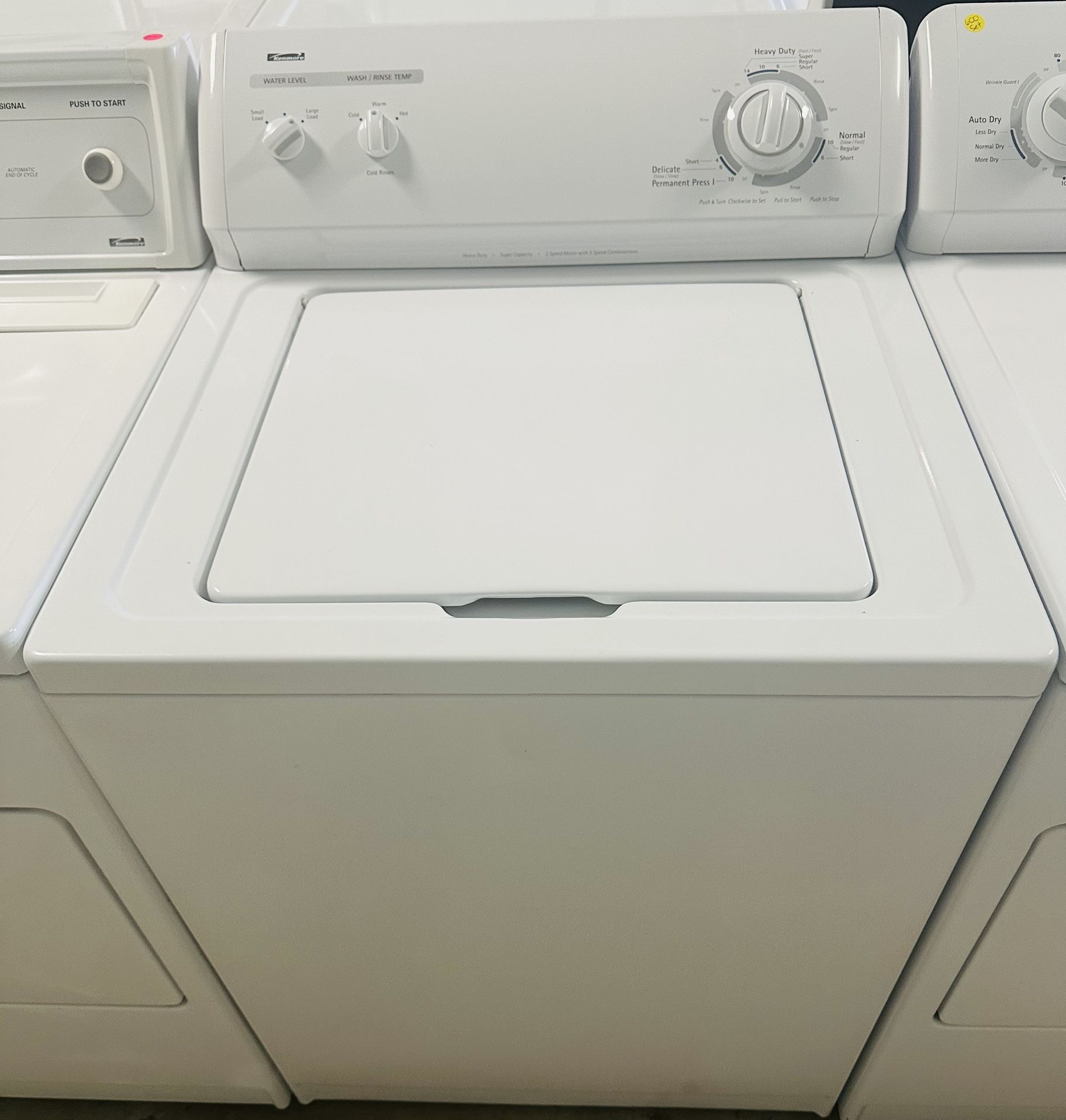 Heavy Duty Kenmore Washer